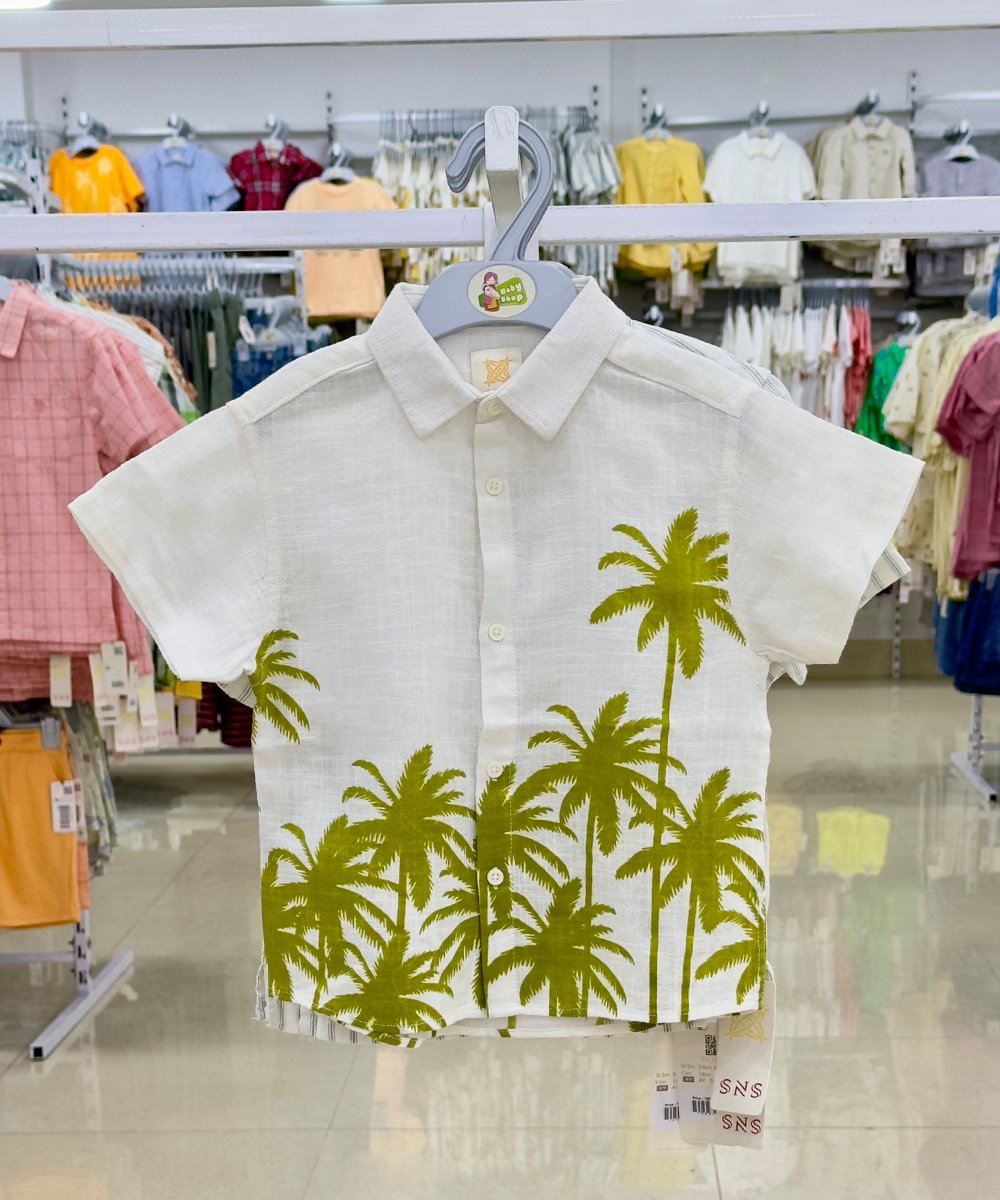 Boys Short Sleeve Shirt (0/3 M-6 Year) (98893)